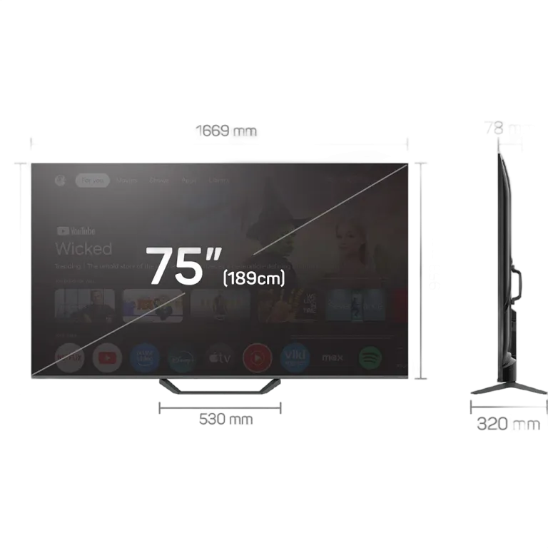Tesla QLED 75" 4K UHD Google TV — Q75E655GUS