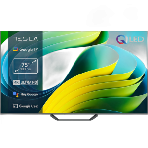 Tesla QLED 75" 4K UHD Google TV — Q75E655GUS