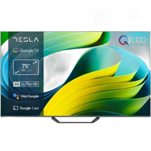 Tesla QLED 75" 4K UHD Google TV — Q75E655GUS