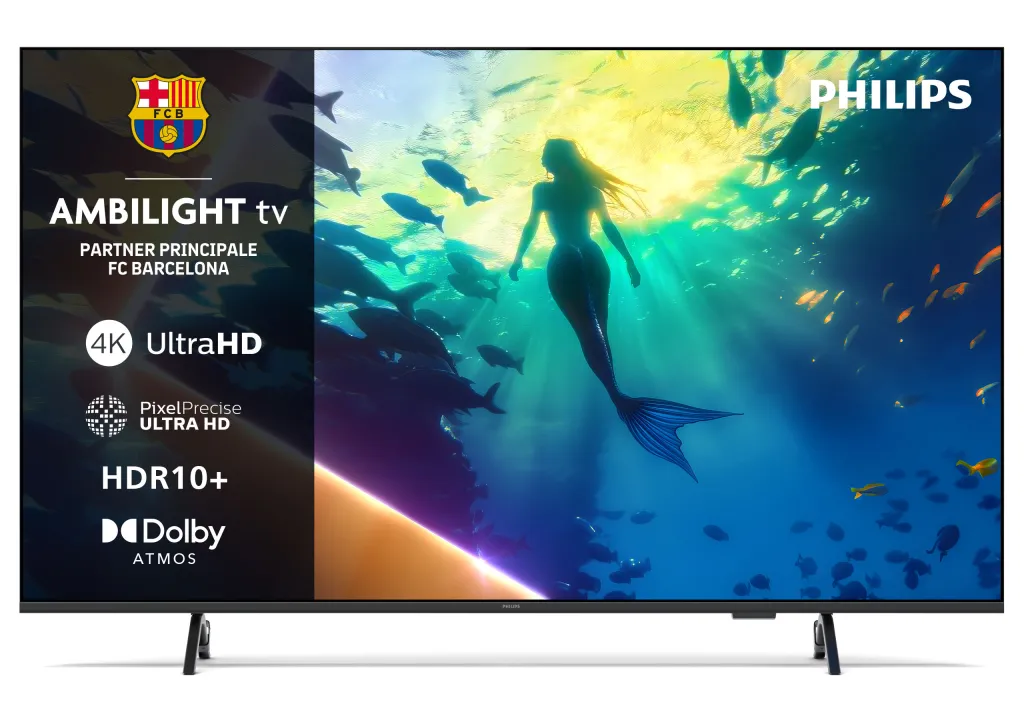 Philips Ambilight LED 50" 4K UHD Titan OS — 50PUS8010