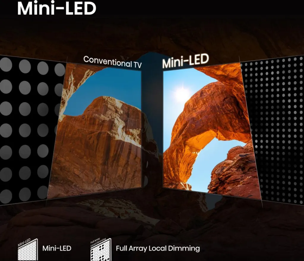 Hisense Mini LED 50" 4K UHD VIDAA U8.5 — 50U7Q