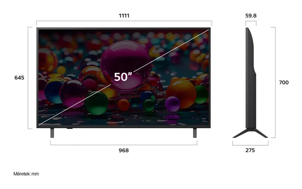 LG LED 50" 4K UHD webOS Smart TV — 50UA73003LA