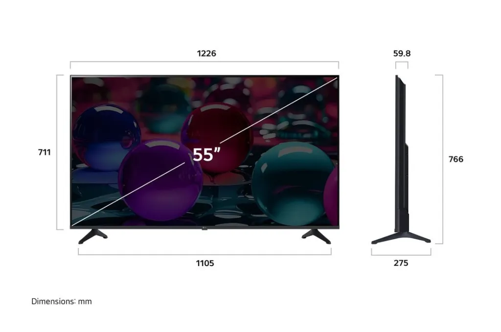 LG LED 55" 4K UHD webOS — 55UA73003LA