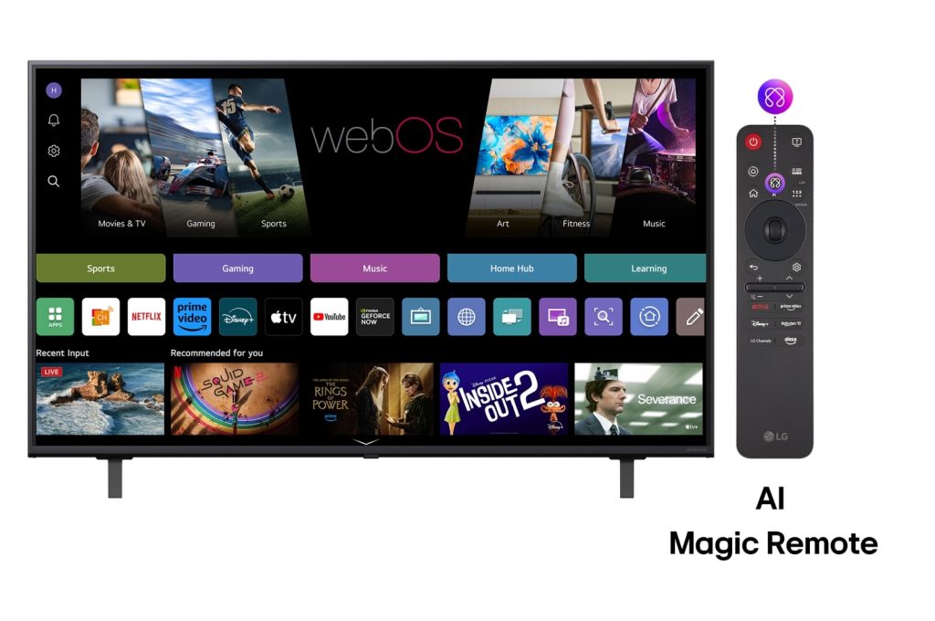 LG NanoCell 50" 4K UHD webOS — 50NANO80A3B