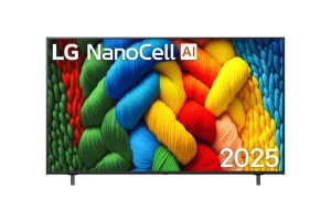 LG NanoCell 65" 4K UHD webOS 25 — 65NANO80A3B