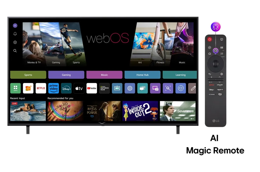 LG NanoCell 75" 4K UHD webOS — 75NANO80A3B