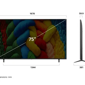 LG NanoCell 75" 4K UHD webOS — 75NANO80A3B