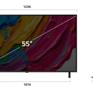 LG QNED 55" 4K UHD webOS 25 — 55QNED80A3A