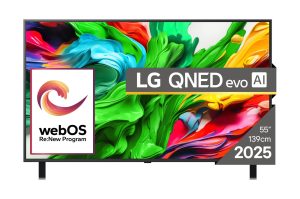 LG QNED 55" 4K webOS 25 — 55QNED85A3C