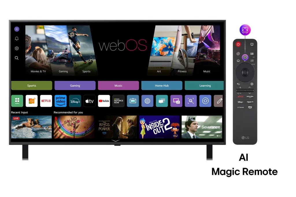 LG QNED 55" 4K webOS 25 — 55QNED85A3C