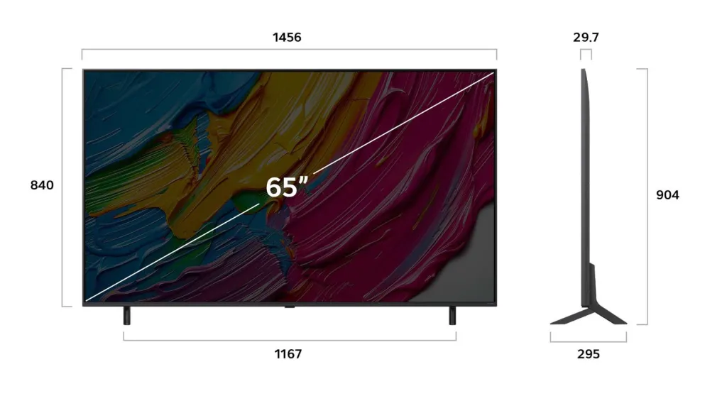 LG QNED 65" 4K UHD webOS — 65QNED80A3A
