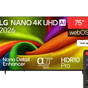 LG LED 75" 4K UHD webOS Smart TV — 75NU850B3LA