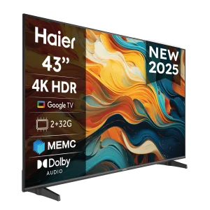 Haier LED 43" 4K UHD Google TV — H43K85FUX