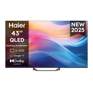 Haier QLED 43" 4K UHD Google TV (Android 14) — H43S80FUX