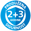 Produžena garancija 2+3 godine (ukupno 5)