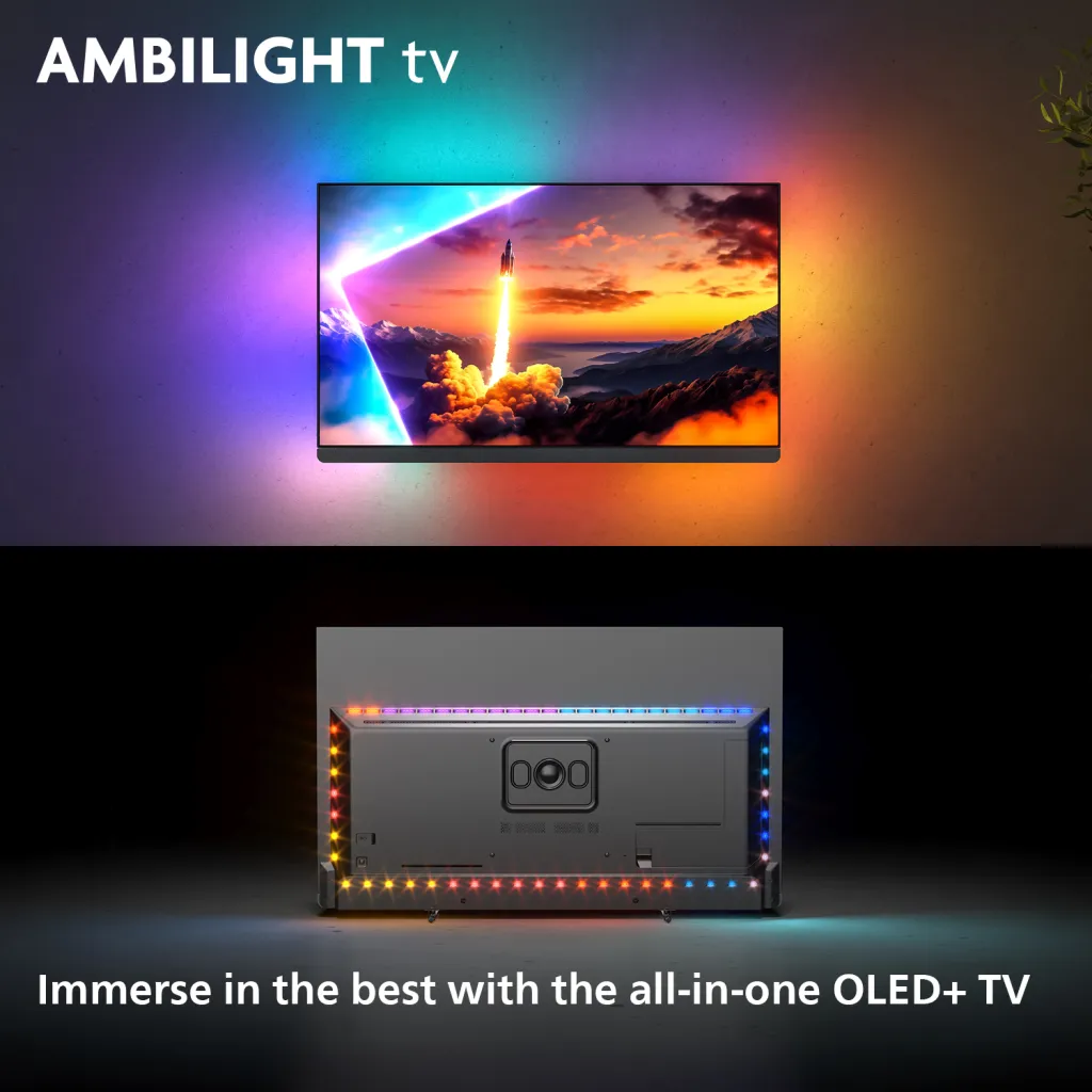 Philips OLED 55" 4K UHD Titan OS — 55OLED910