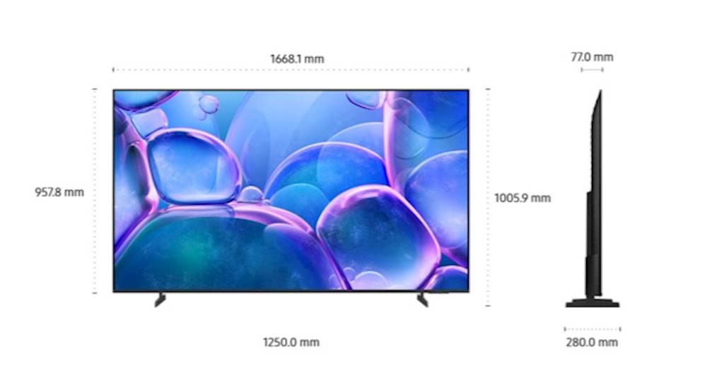 Samsung Crystal UHD 4K 75" U7022F