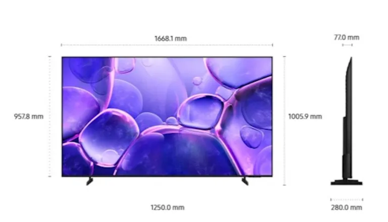 Samsung Crystal UHD 4K 75" — U8092F