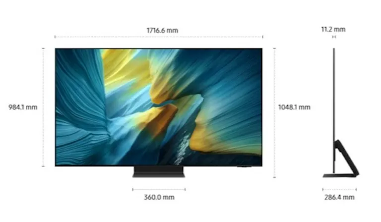 Samsung OLED 4K Vision AI 77" — S95F