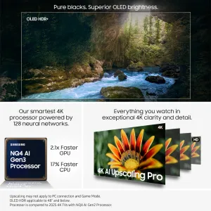 Samsung OLED 4K Vision AI 83" — S91F
