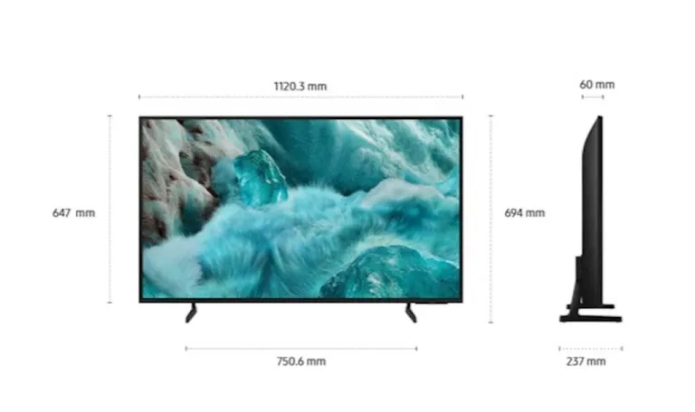 Samsung QLED 4K Vision AI 50" — Q7F