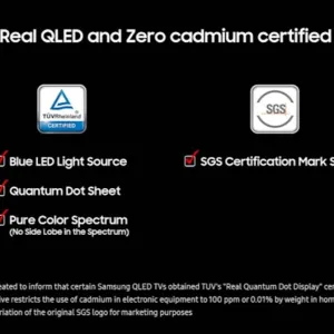 Samsung QLED 4K Vision AI 50" — Q7F