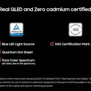 Samsung QLED 4K Vision AI 65" — Q7F