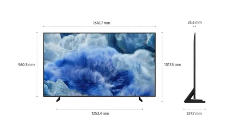 Samsung QLED 4K Vision AI 75" — Q8F