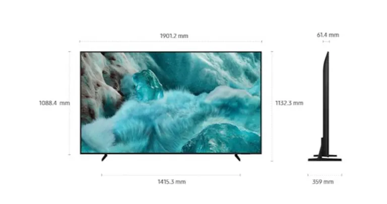 Samsung QLED 4K Vision AI 85" — Q7F
