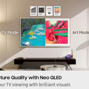 Samsung The Frame Pro 75" 4K Neo QLED — LS03FW