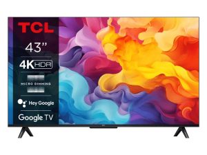TCL LED 43" 4K UHD Google TV — 43V6B