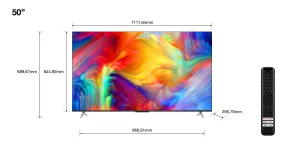 TCL LED 50" 4K UHD Google TV — 50P638