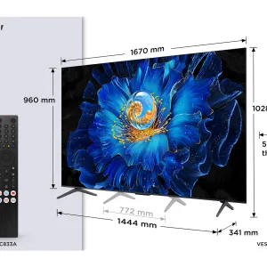 TCL QD-Mini LED 75" 4K UHD Google TV — 75C6KS