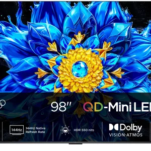 TCL QD-Mini LED 98" 4K UHD Google TV — 98P8L