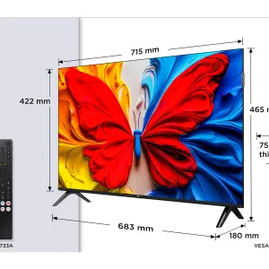 TCL QLED 32" Full HD Google TV — 32S5K