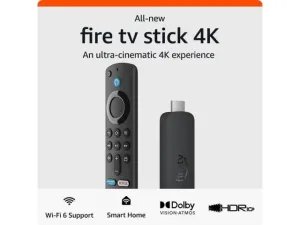 Amazon Fire TV Stick 4K (Alexa Voice Remote)