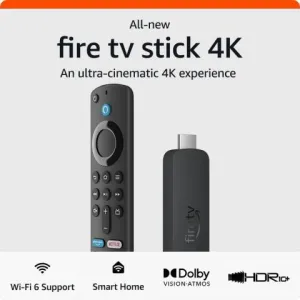 Amazon Fire TV Stick 4K (Alexa Voice Remote)