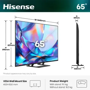 Hisense 65A7S — Hisense QLED 65" 4K UHD VIDAA