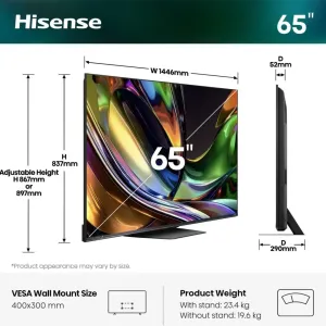 Hisense 65UR8S — Hisense Mini LED 65" 4K UHD VIDAA