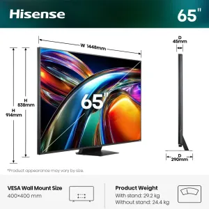 Hisense 65UR9S — Hisense Mini LED 65" 4K UHD VIDAA