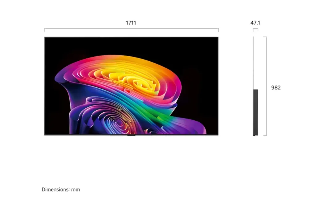 LG OLED77C61LA — LG OLED 77" 4K UHD webOS