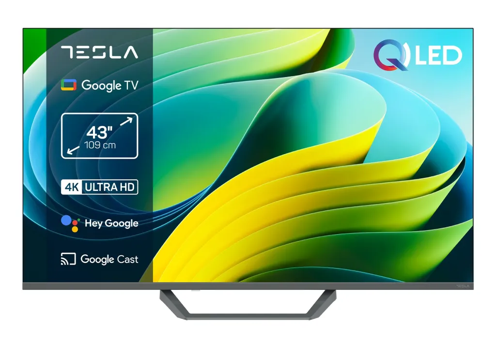Tesla QLED 43" 4K UHD Google TV — Q43E655GUS — slika 2