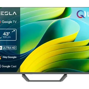 Tesla QLED 43" 4K UHD Google TV — Q43E655GUS