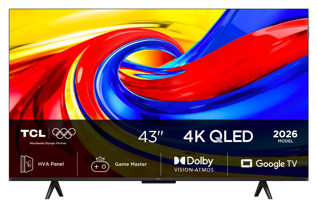 TCL QLED 43" 4K UHD Google TV — 43P7L