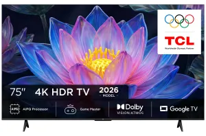 TCL LED 75" 4K UHD Google TV — 75P6L