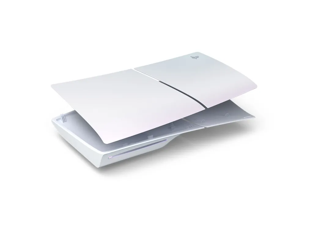 Sony PS5 Slim — poklopac za konzolu, Chroma Pearl — slika 2