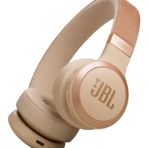JBL LIVE 670 NC — slušalice, bež