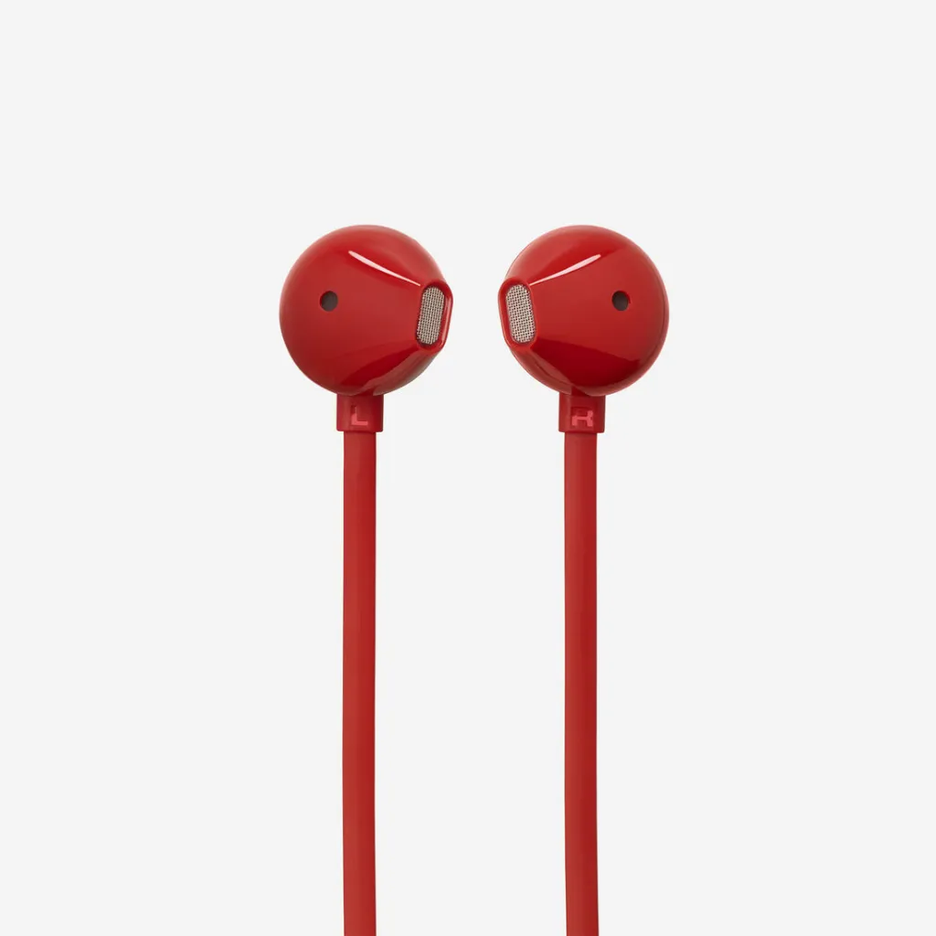 JBL T305C USB-C — slušalice, crvena