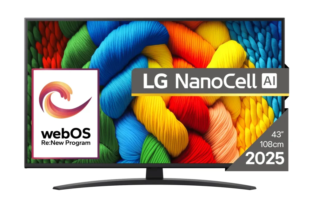 LG NanoCell 43" 4K UHD webOS Smart TV — 43NANO81A3A — slika 2
