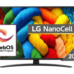 LG NanoCell 43" 4K UHD webOS Smart TV — 43NANO81A3A